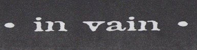logo In Vain (USA)